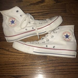 High Top White Converse